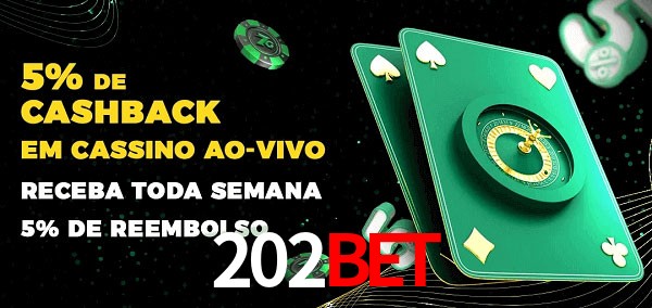 Promoções do cassino ao Vivo 202bet